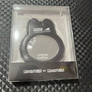 Pop Mart Monsters by Monsters Black mirror Keychain